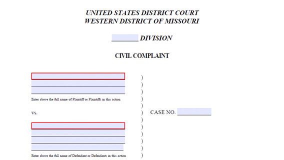 Sample Form page